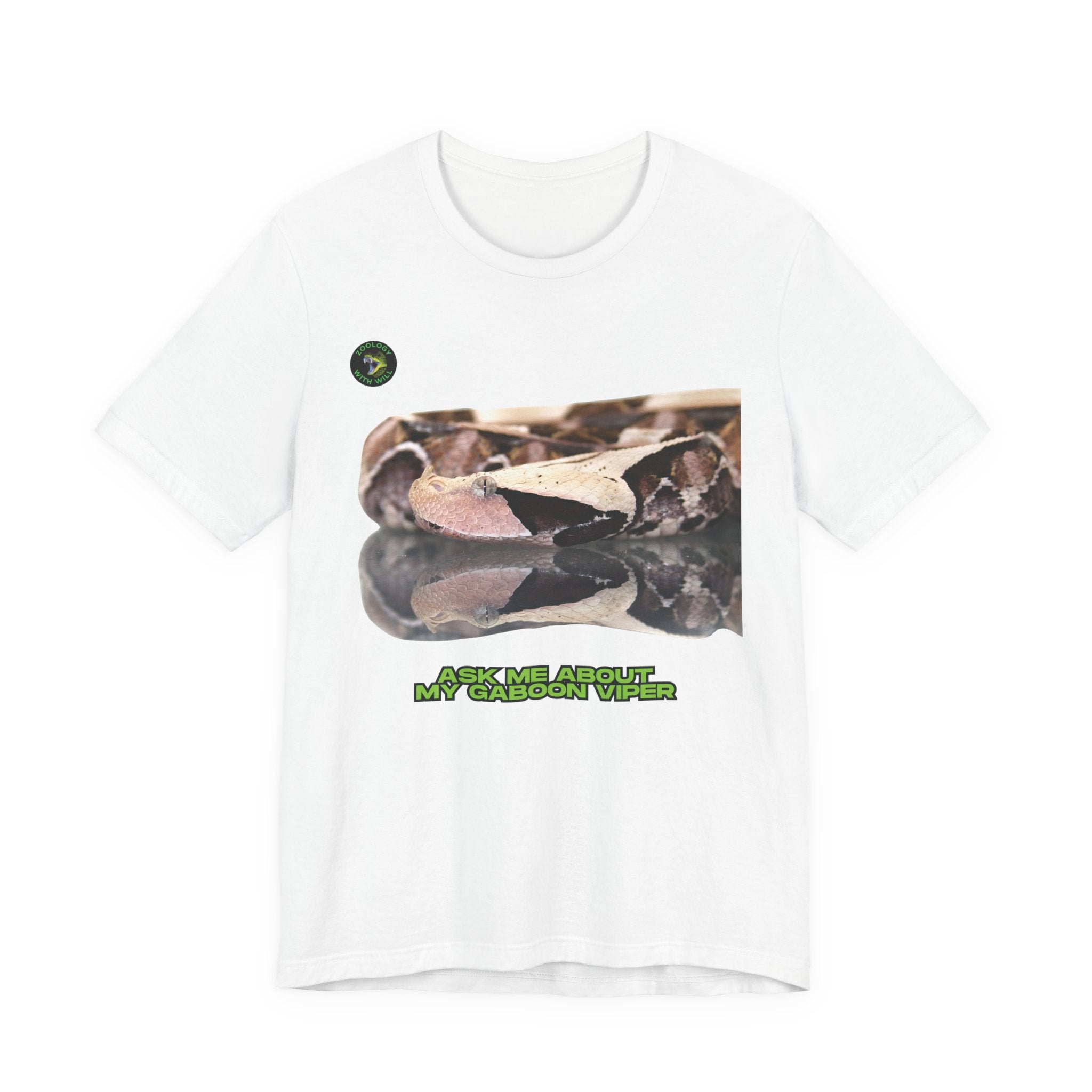 Ask Me About My Gaboon Viper T-Shirt (Unisex)