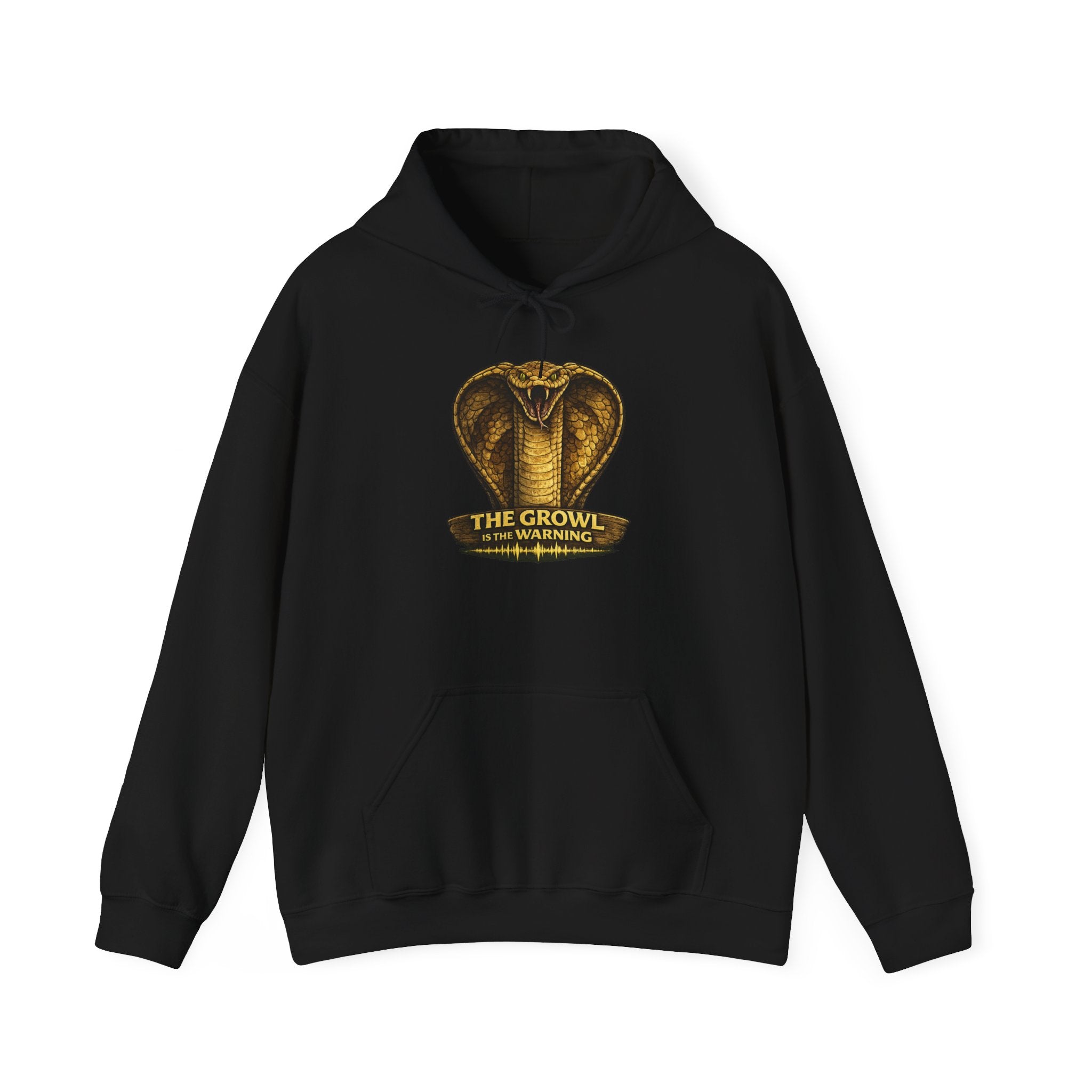 The Growl Is the Warning Cobra Hoodie (Color)