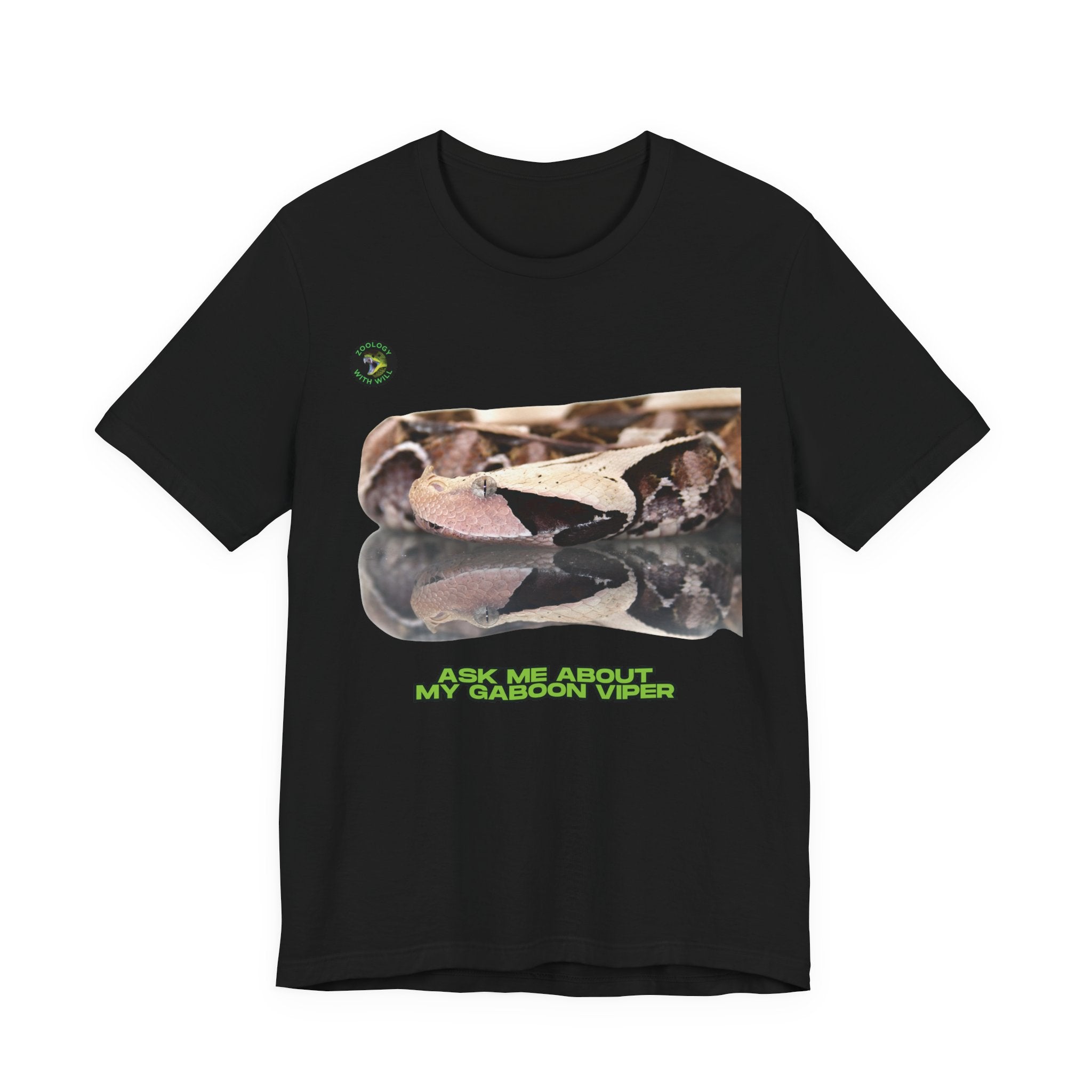 Ask Me About My Gaboon Viper T-Shirt (Unisex)