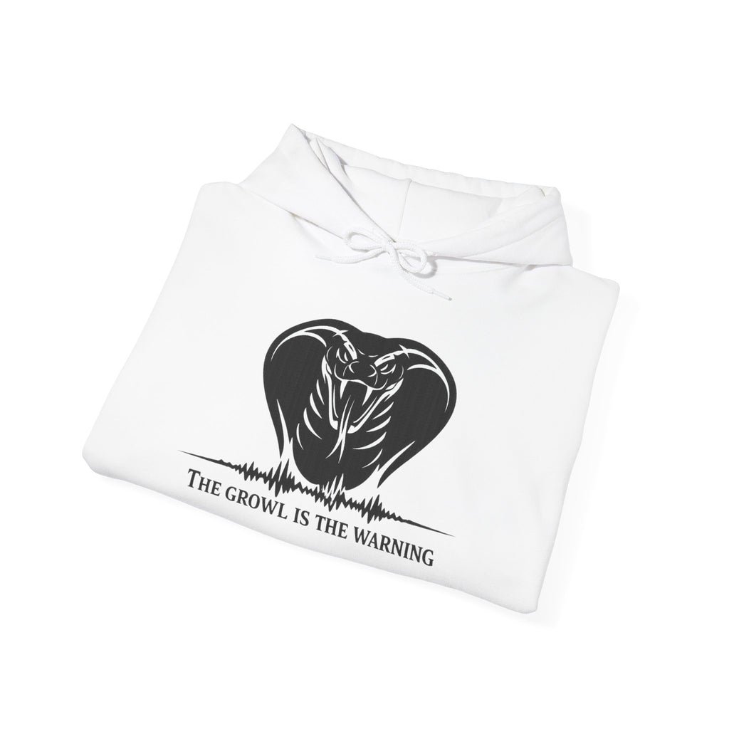 The Growl Is the Warning Cobra Hoodie