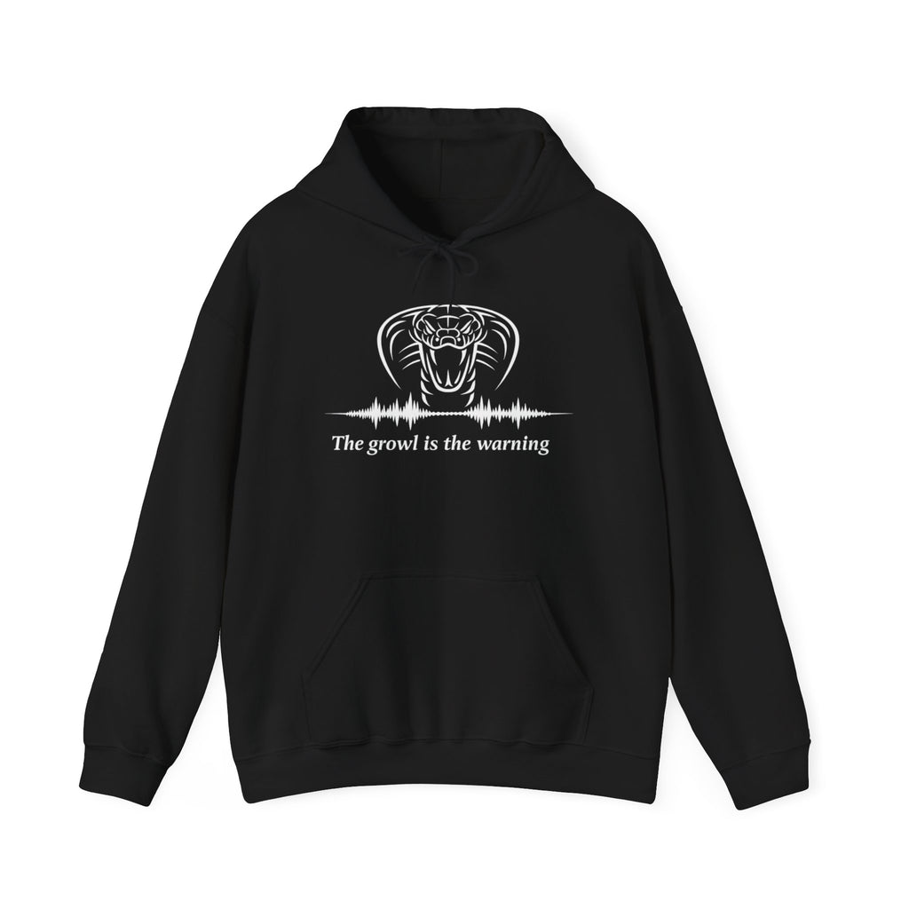 The Growl Is the Warning Cobra Hoodie