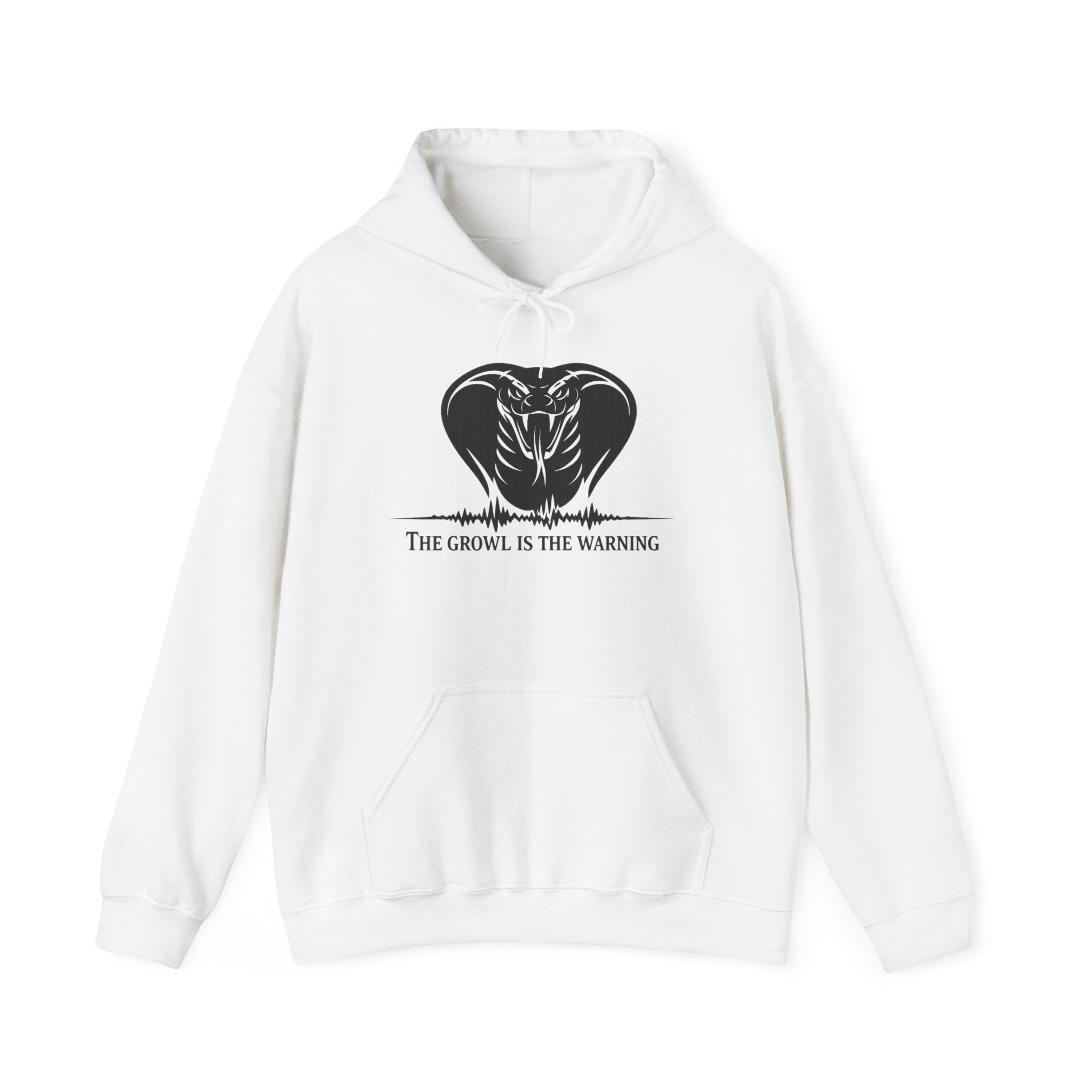 The Growl Is the Warning Cobra Hoodie