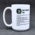 Western Diamondback Rattlesnake Mug with Herping Tips (15oz)